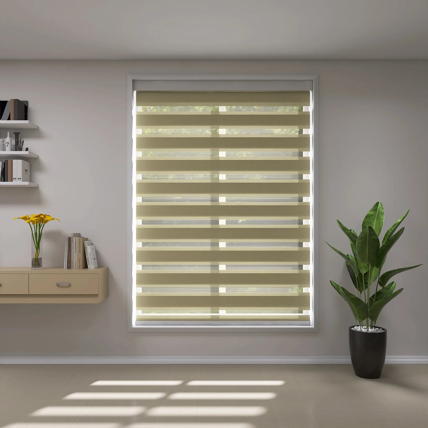 Home Offices Zebra Shades