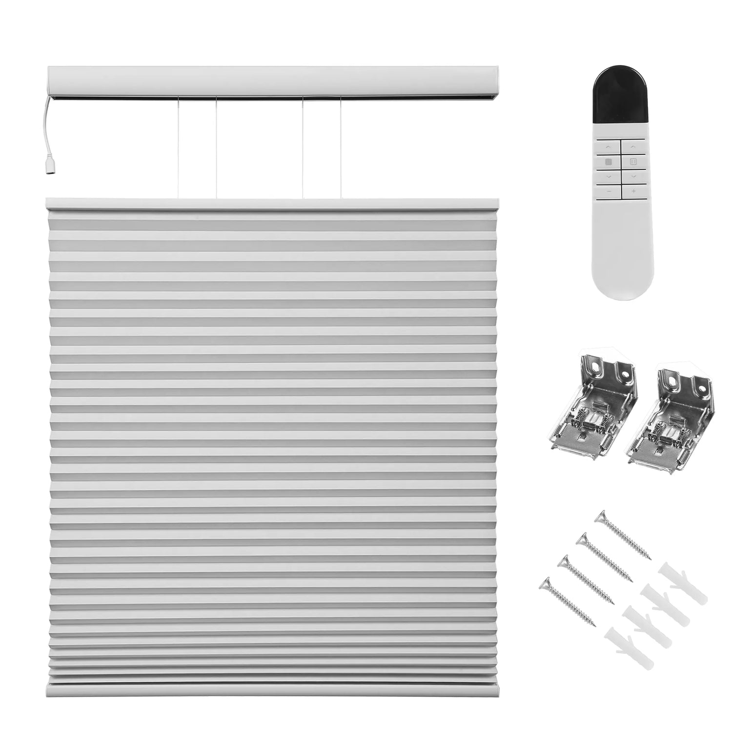 Full Control of Light & Privacy with Motorized Cellular Shades