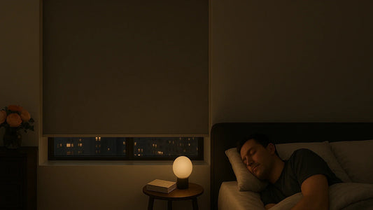  Sleep Better with ZSTARR’s 100% Blackout Roller Shades