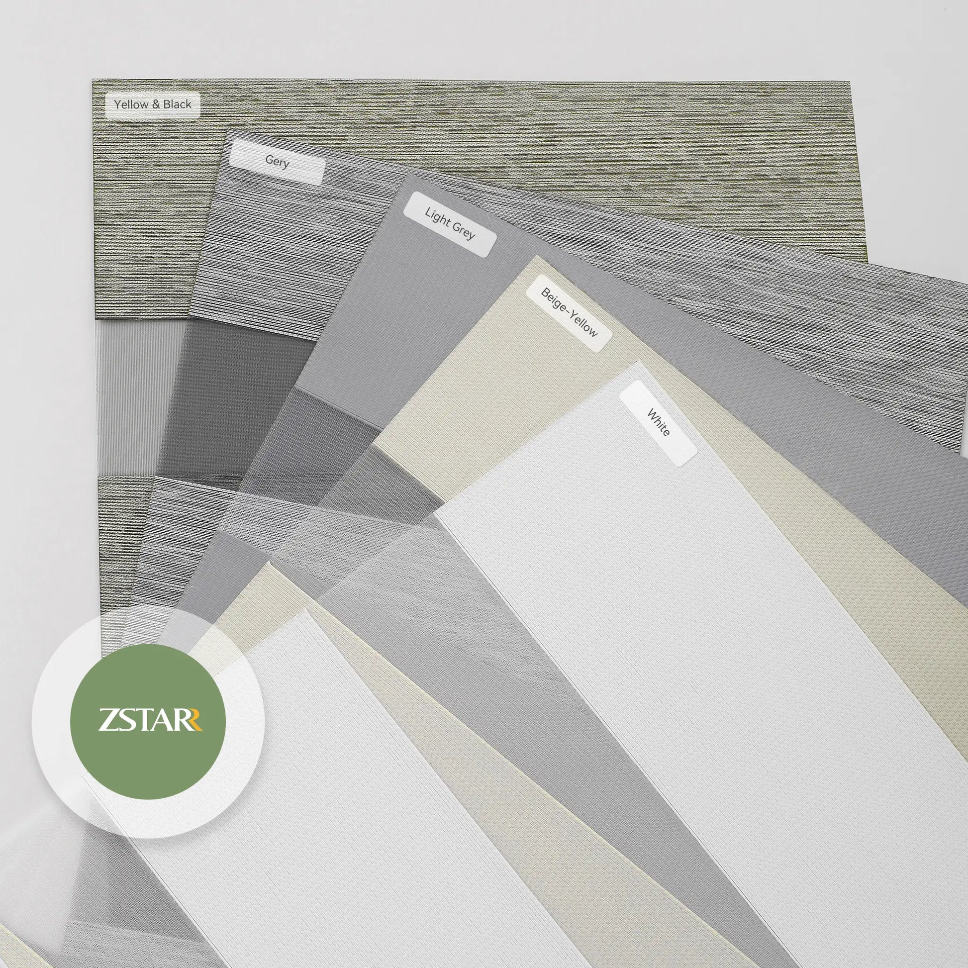 Zebra Shades Fabric Samples