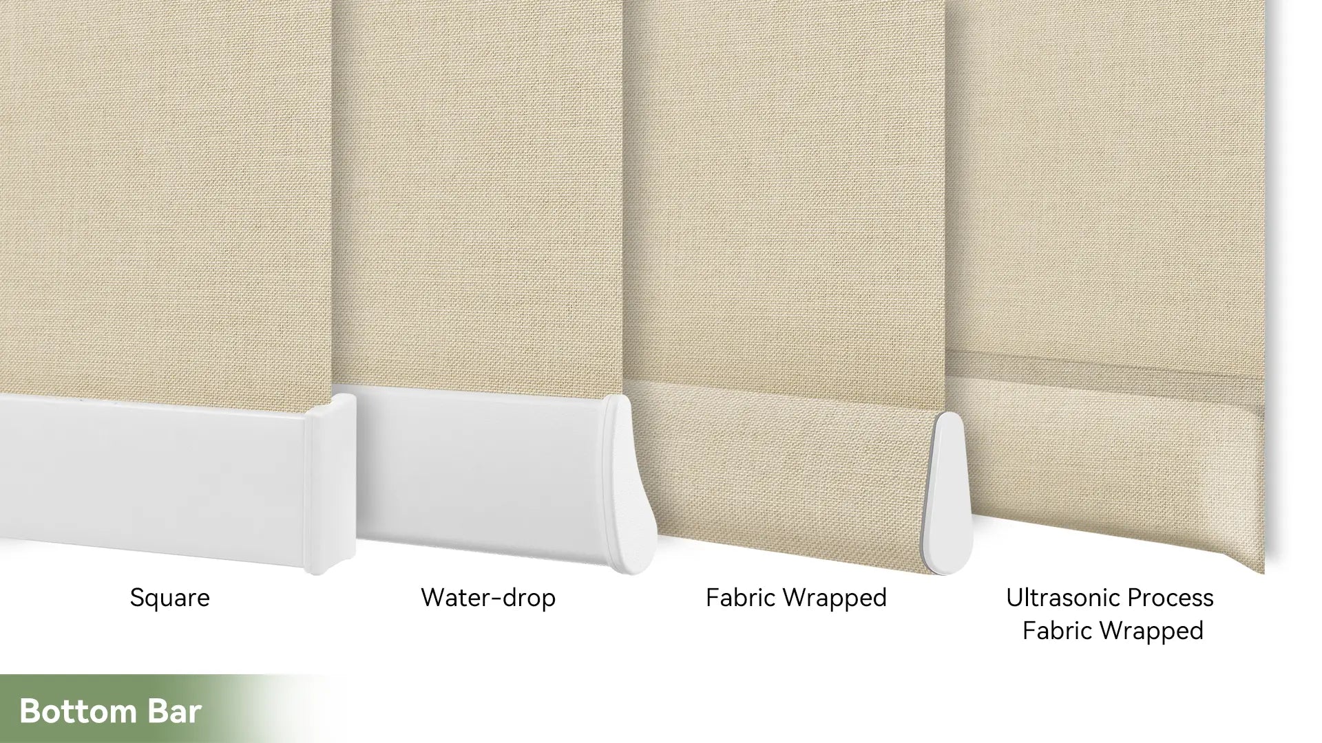 Motorized Roller Shades Bottom Bar