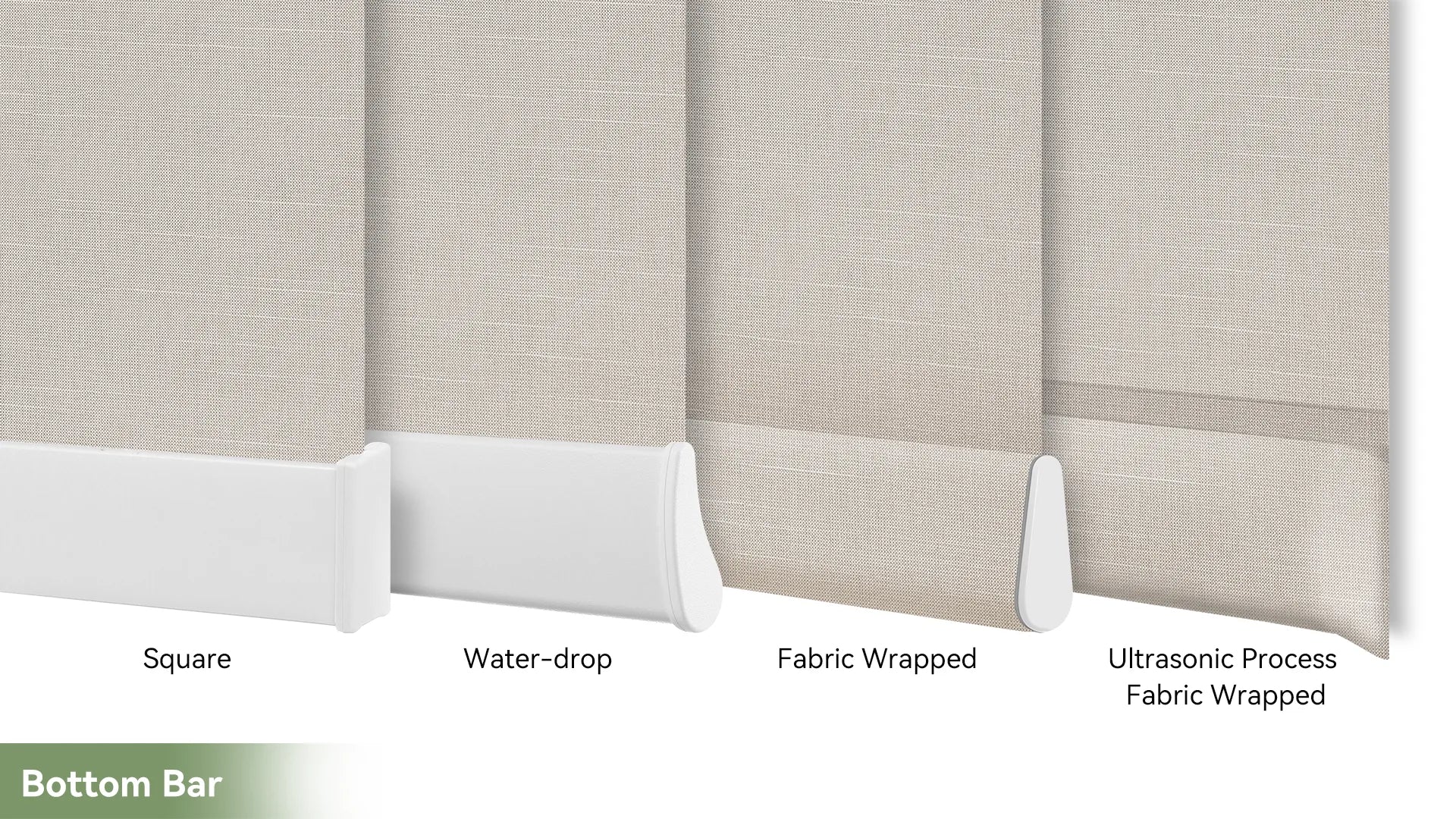 Motorized Roller Shades Bottom Bar