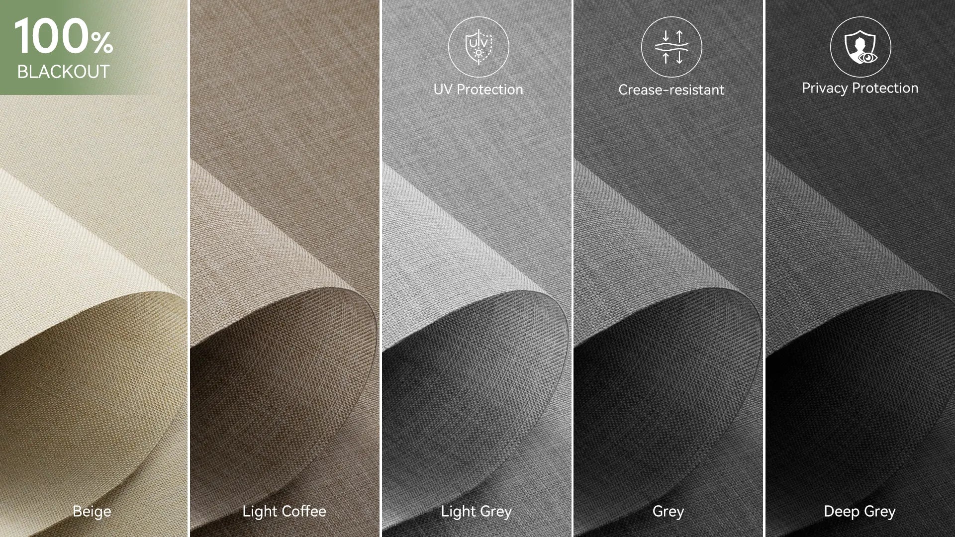 Motorized Roller Shades Fabric