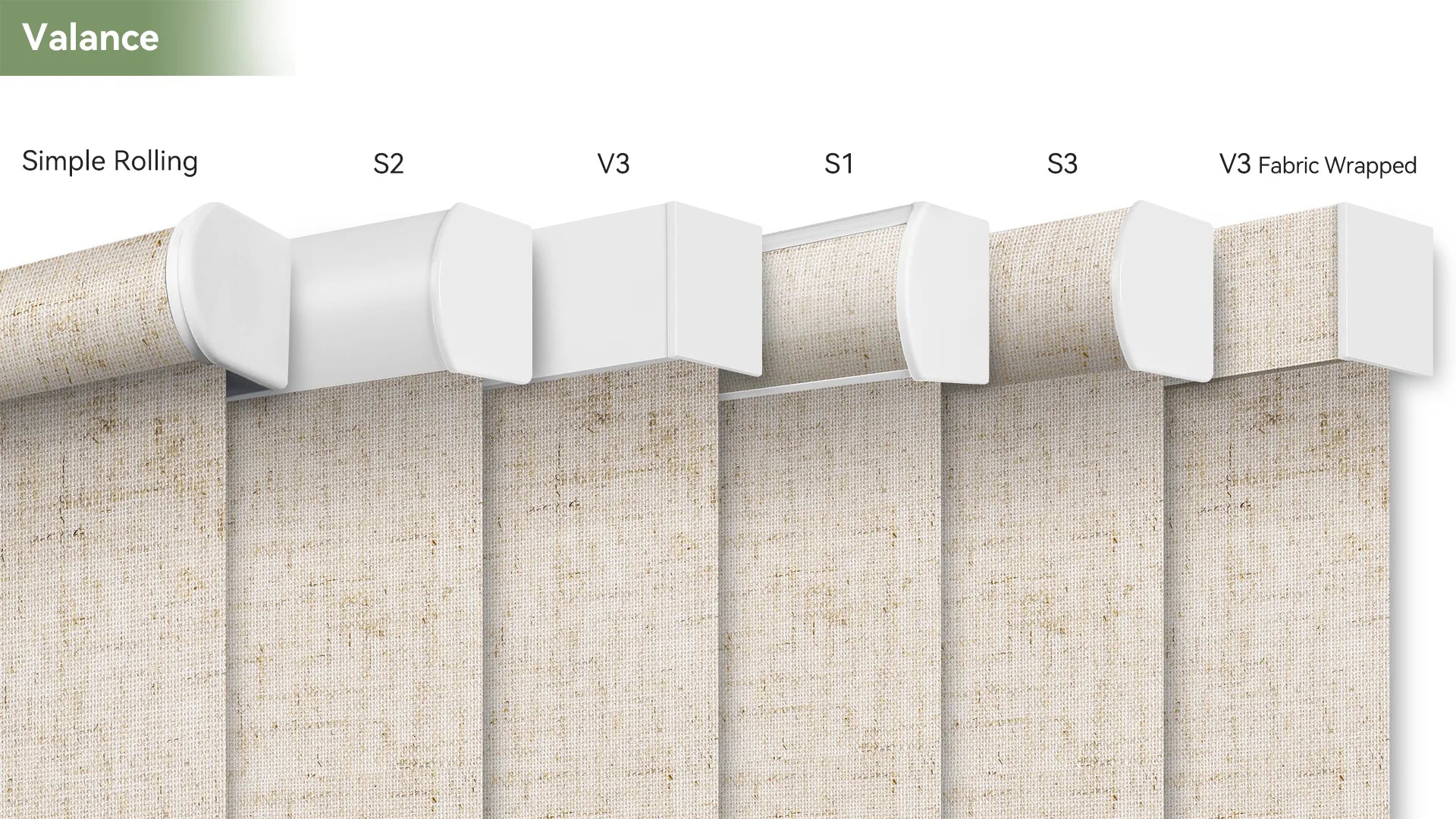 Motorized Roller Shades Valance