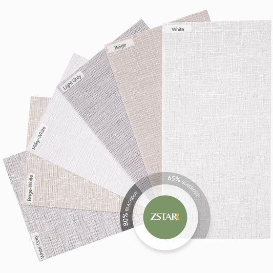 Roller Shades & Roman Fabric Samples – 80%/65% Blackout Jacquard