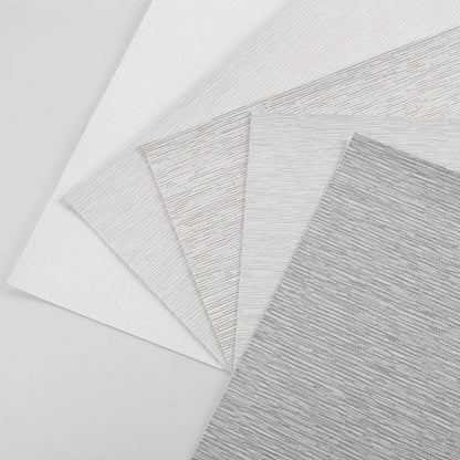 ZSTARR Roller Shades Fabric Sample – 100% Blackout Nano Jacquard