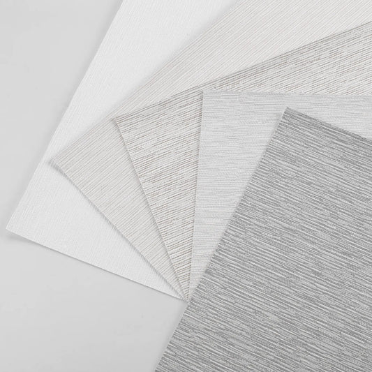 ZSTARR Roller Shades Fabric Sample – 100% Blackout Nano Jacquard