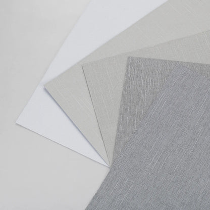 ZSTARR Roller Shades Fabric Sample – 100% Blackout Eco Nano